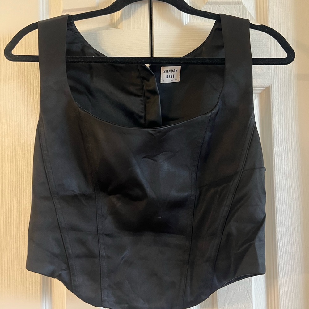 Sunday Best Black Women's Top